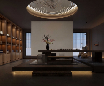 New Chinese Style Tea House-ID:184365996