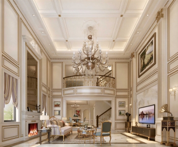 European Style A Living Room-ID:416585929