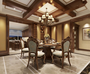European Style Dining Room-ID:273403881
