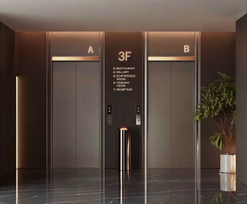 Modern Elevator Hall-ID:843806989