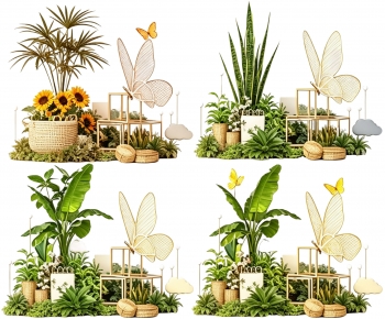 Modern Plant Landscaping-ID:279579224