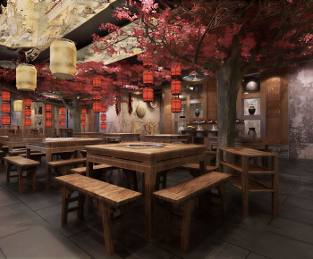 Chinese Style Hot Pot Restaurant-ID:864006041
