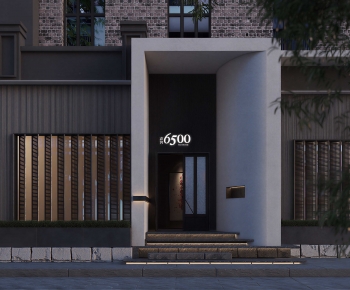 Modern Facade Element-ID:429775005