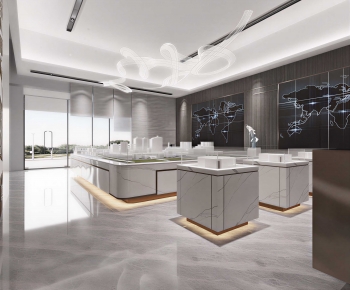 Modern Exhibition Hall-ID:939860324