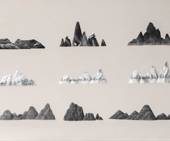 New Chinese Style Rockery Waterscape-ID:465372096
