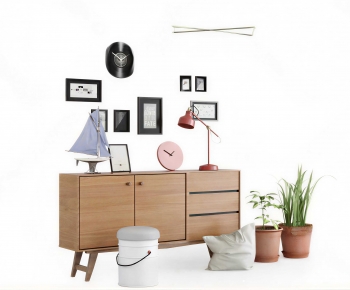 Nordic Style Side Cabinet-ID:962328914