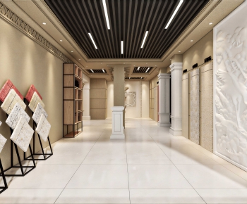 Modern Exhibition Hall-ID:811481007