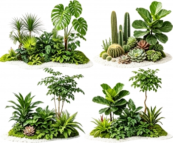 Modern Plant Landscaping-ID:254415995