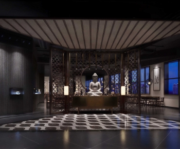 Chinese Style Exhibition Hall-ID:333573107