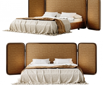 Modern Double Bed-ID:750200771
