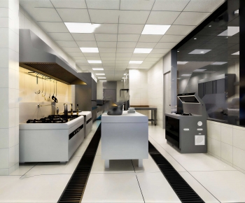 Modern Central Kitchen-ID:439224969
