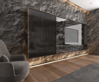 Modern TV Wall-ID:659680451