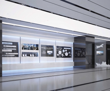 Modern Exhibition Hall-ID:739729451