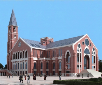 European Style Religious Architecture-ID:397005086