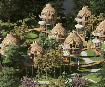 Modern Building Appearance-ID:735888004