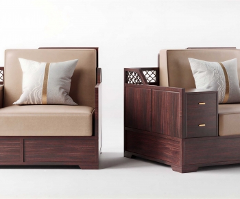 Modern Single Sofa-ID:434619908