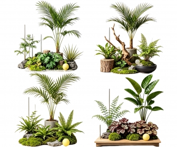 Modern Plant Landscaping-ID:838407042