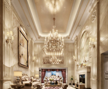 European Style A Living Room-ID:126091966