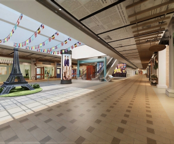 Modern Shopping Mall-ID:496057031