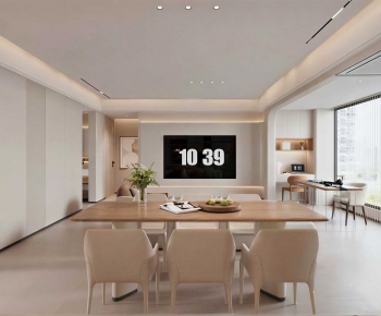 Modern A Living Room-ID:499537949