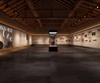 New Chinese Style Exhibition Hall-ID:484802961