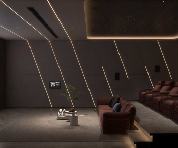 Modern Audiovisual Room-ID:504268888
