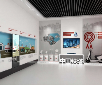 Modern Exhibition Hall-ID:307857998