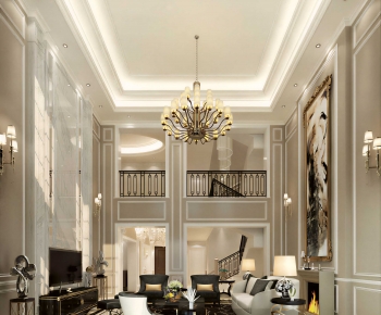 Simple European Style A Living Room-ID:362179334