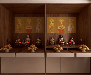New Chinese Style Buddhist Niche-ID:437722923