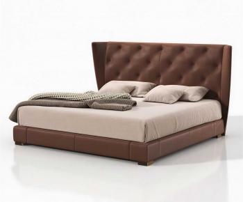 Modern Double Bed-ID:454104902