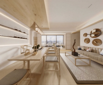 Japanese Style A Living Room-ID:699567088