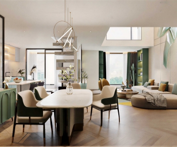 Modern A Living Room-ID:433862925