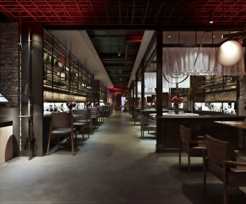 Industrial Style Restaurant-ID:128417028