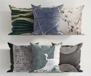 New Chinese Style Pillow-ID:744465113