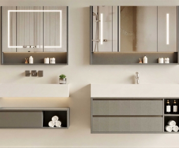 Modern Bathroom Cabinet-ID:675568102