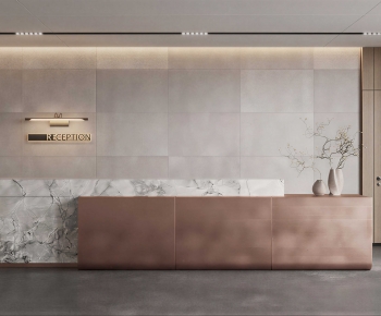 Modern Office Reception Desk-ID:118479973
