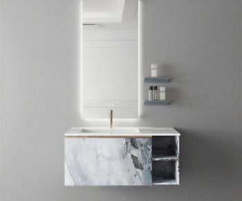 Modern Bathroom Cabinet-ID:420129066