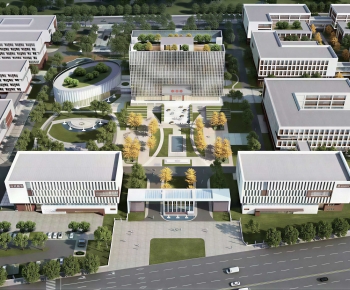 Modern Architectural Bird's-eye View Planning-ID:844043029