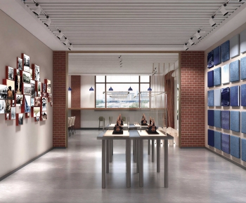 Modern Exhibition Hall-ID:307346111