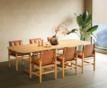 Modern Dining Table And Chairs-ID:559046987