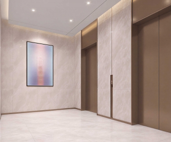 Modern Office Elevator Hall-ID:379435069