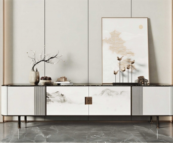 New Chinese Style TV Cabinet-ID:417108066