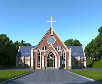 European Style Religious Architecture-ID:205884931