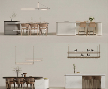 Modern Dining Table And Chairs-ID:726561074