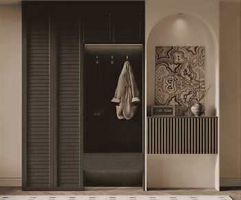 French Style Shoe Cabinet-ID:250974893
