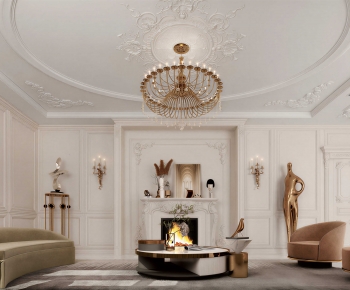 French Style A Living Room-ID:478279697