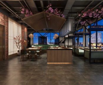 Industrial Style Restaurant-ID:499612099