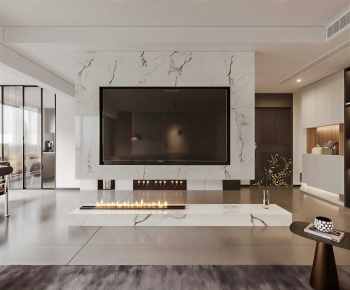Modern A Living Room-ID:399674896