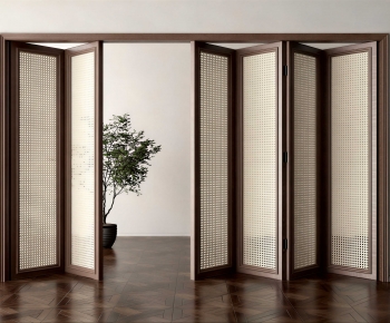 New Chinese Style Wooden Screen Partition-ID:693192965
