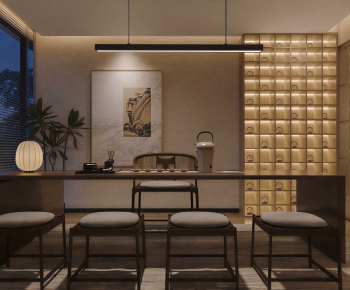 New Chinese Style Tea House-ID:743843087